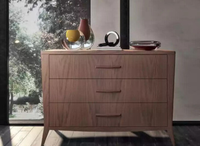 Chest of drawers Living room Wood Furniture Italy Sideboard Chests of drawers brown Wardrobe